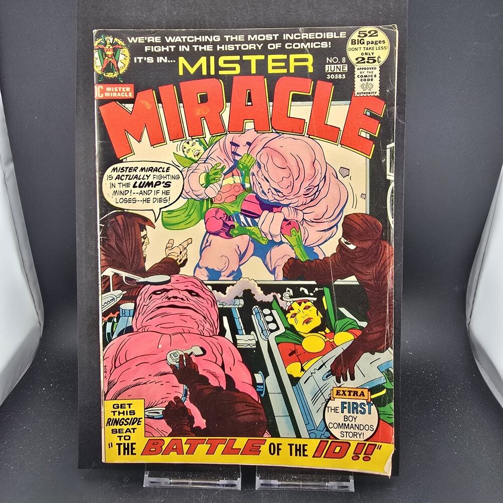 Mister Miracle 8 1972 DC Comics Jack Kirby Bronze Age Reader Copy VG/GD 3.0 3.5